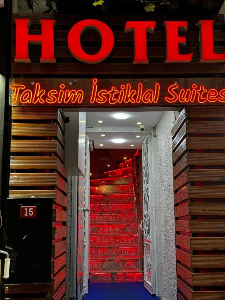 Taksim Istiklal Suites Istanbulská provincie Exteriér fotografie